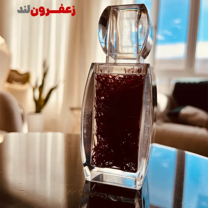 خرید زعفران با ظرف آذین